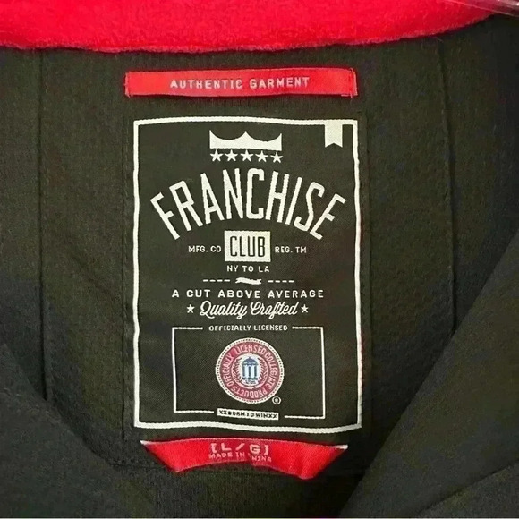 Franchise Club Sweater Sweatshirt Louisville Cardinals Quarter Zip Mens Sz Large - Picture 12 of 14